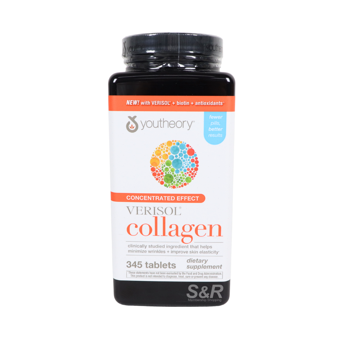 Youtheory Verisol Collagen 345 tablets